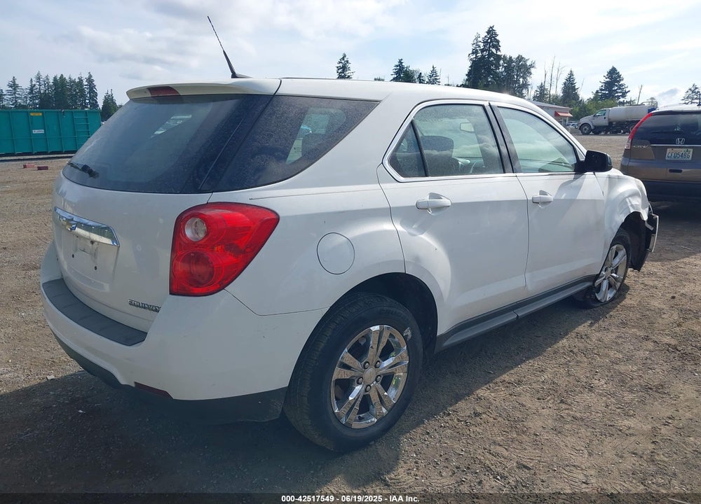 2012 CHEVROLET EQUINOX VIN: 2GNFLCEK4C6242886
