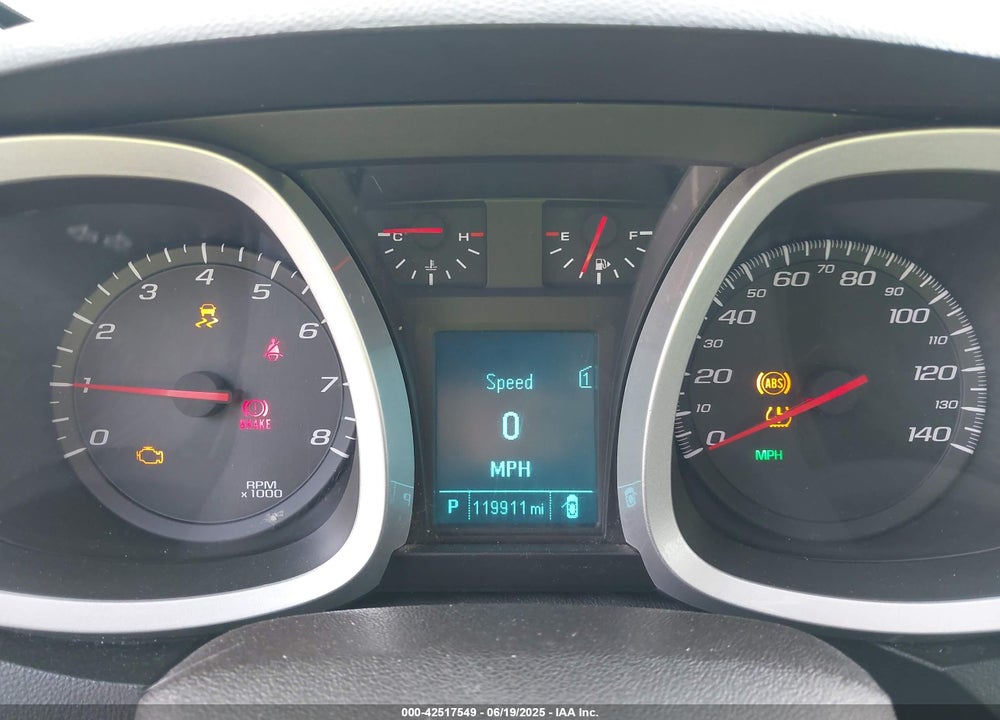 2012 CHEVROLET EQUINOX VIN: 2GNFLCEK4C6242886