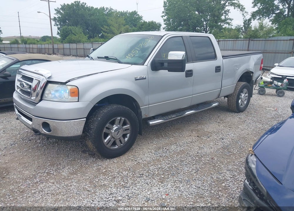 2008 FORD F-150 60TH ANNIVERSARY/FX4/KING RANCH/LARIAT/XLT VIN: 1FTPW14V08FB94174