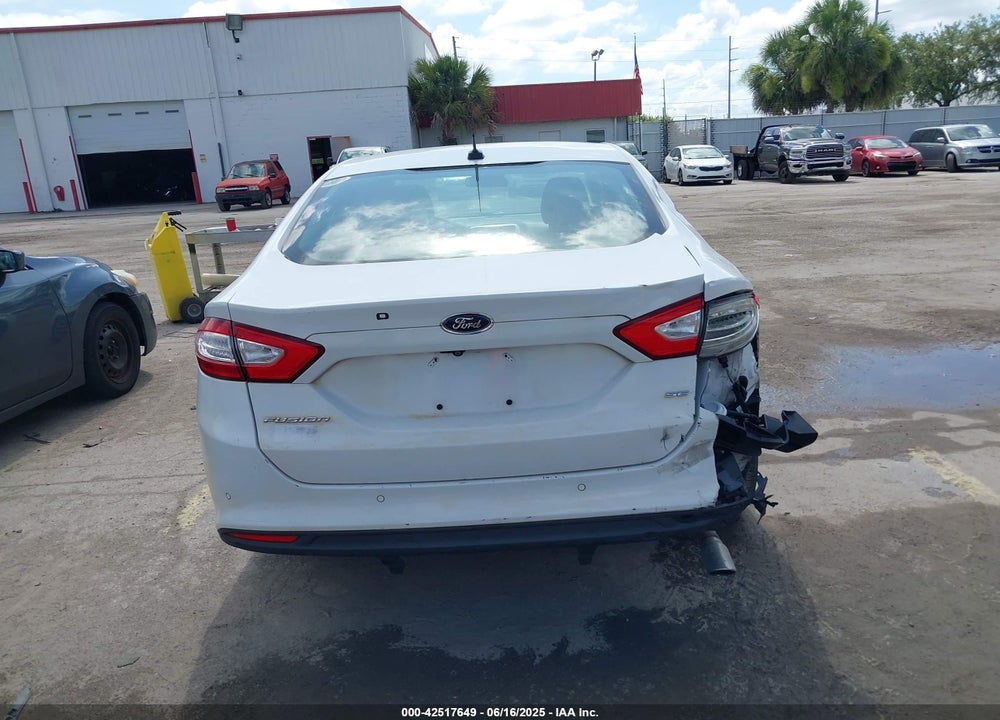 2016 FORD FUSION SE VIN: 1FA6P0H75G5133475