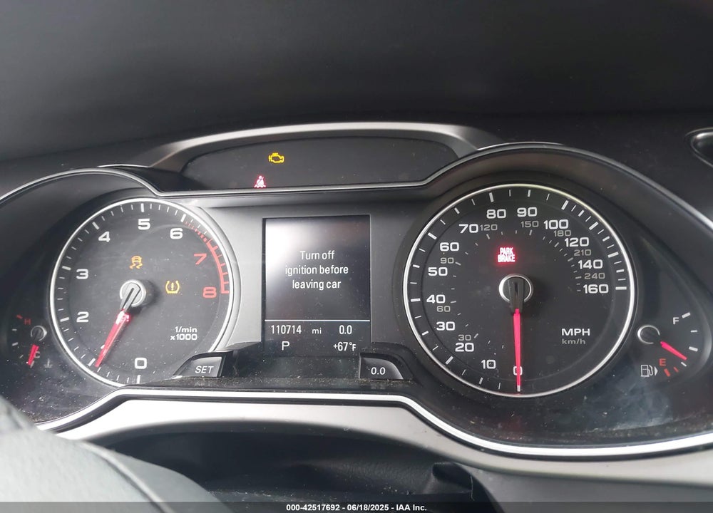 2014 AUDI A4 VIN: WAUBFAFL8EN007557