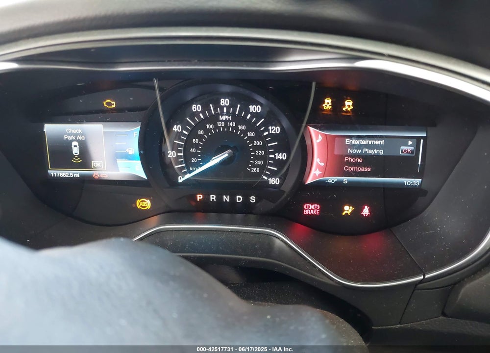2014 FORD FUSION VIN: 3FA6P0K92ER288084