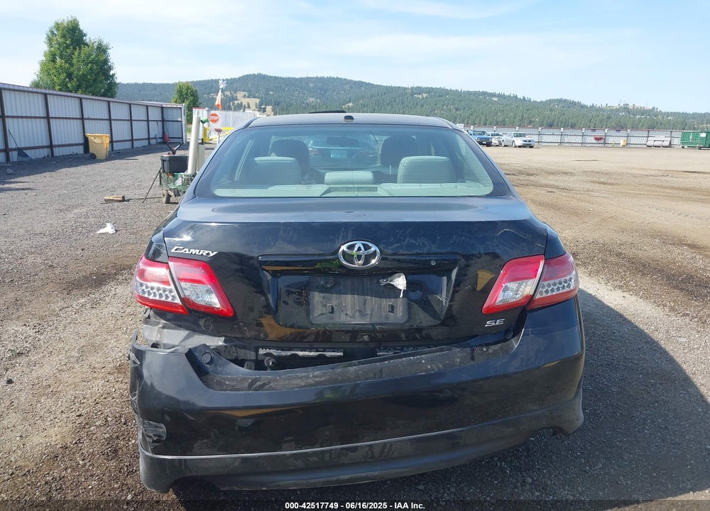 2011 TOYOTA CAMRY SE VIN: 4T1BF3EK0BU155514