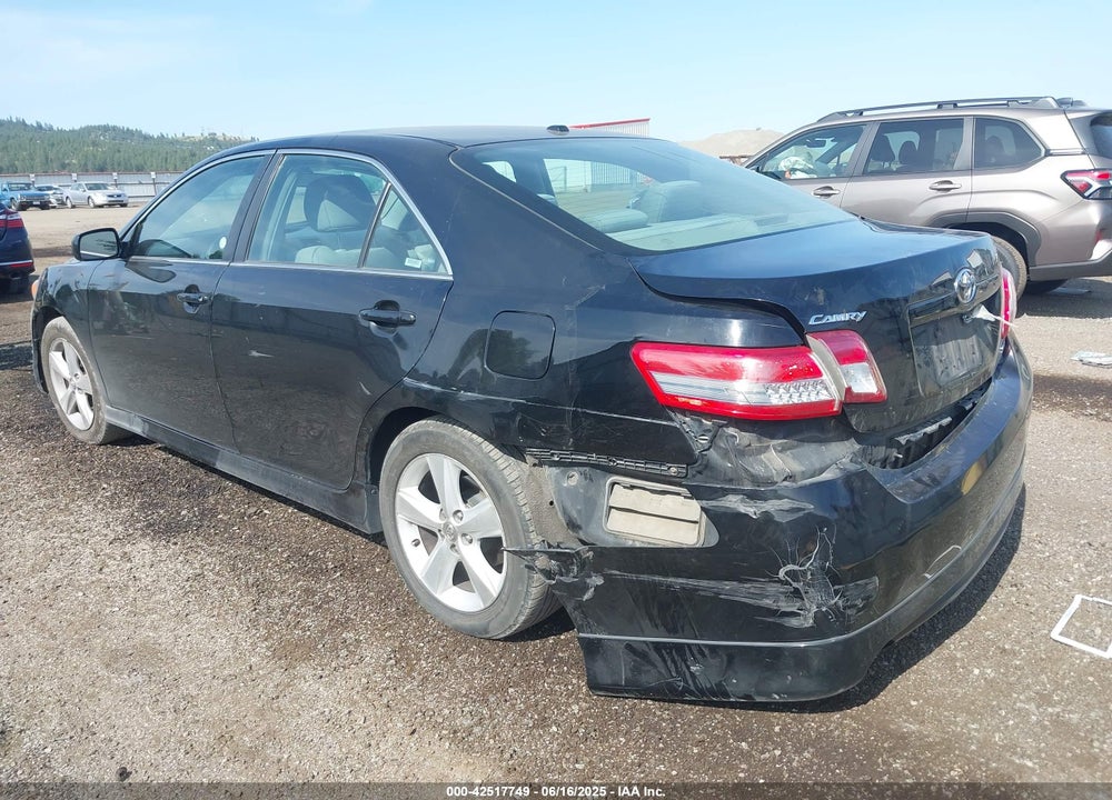2011 TOYOTA CAMRY SE VIN: 4T1BF3EK0BU155514