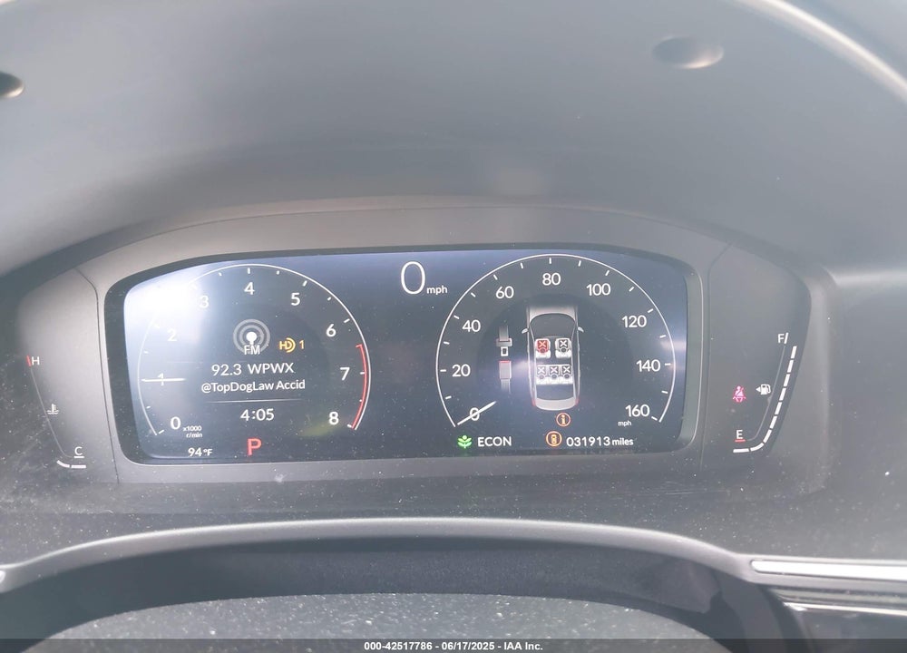 2024 HONDA CIVIC TOURING VIN: 2HGFE1F98RH329675