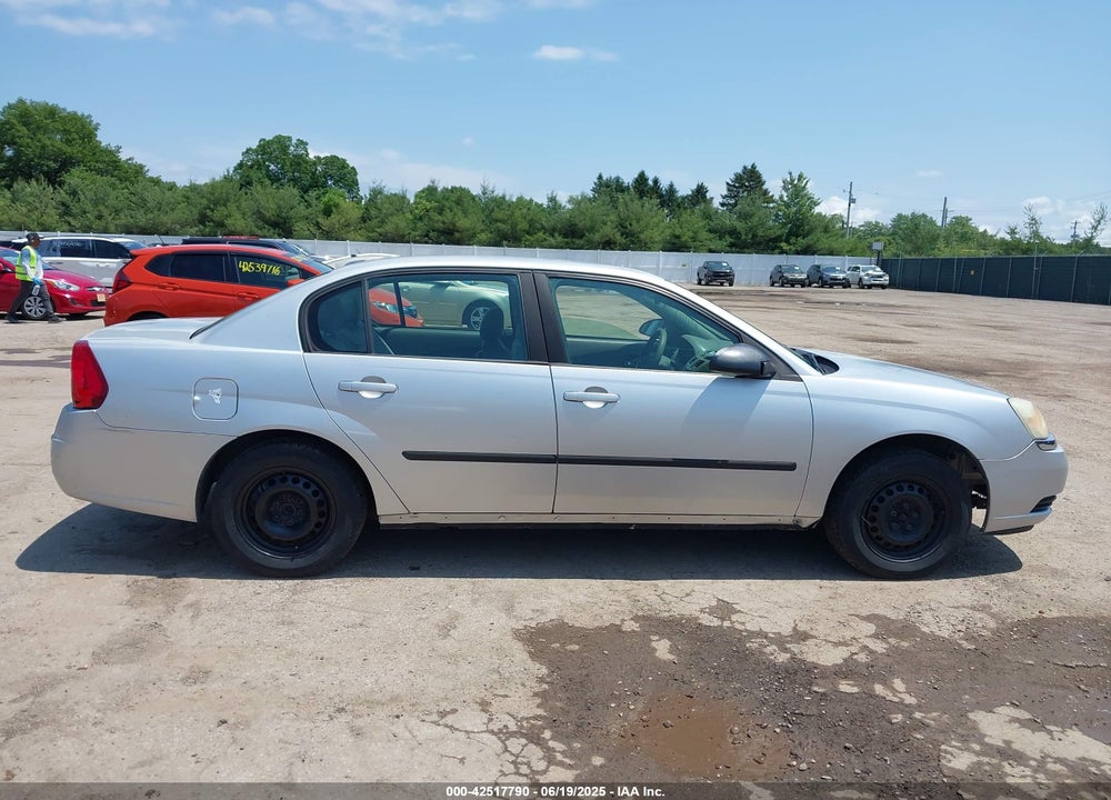 2005 CHEVROLET MALIBU VIN: 1G1ZS52F45F337834