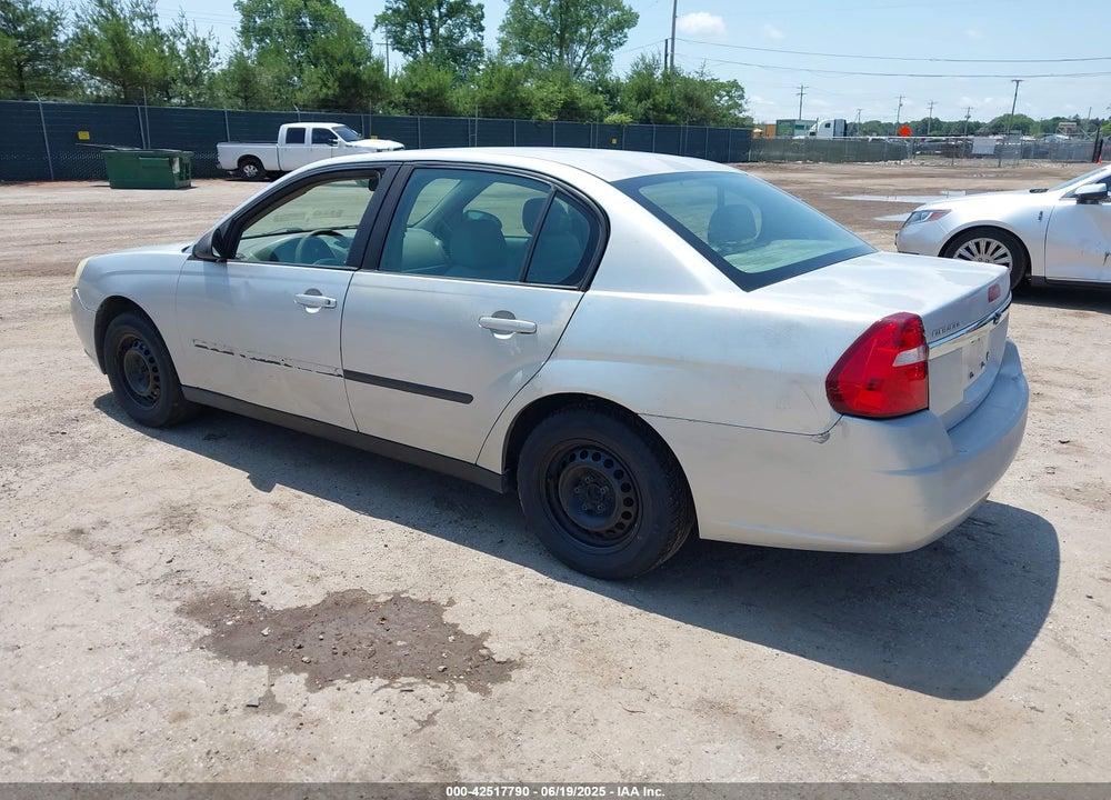 2005 CHEVROLET MALIBU VIN: 1G1ZS52F45F337834