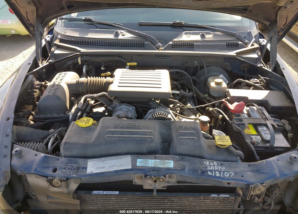 2001 DODGE DURANGO VIN: 1B4HS28N61F522880