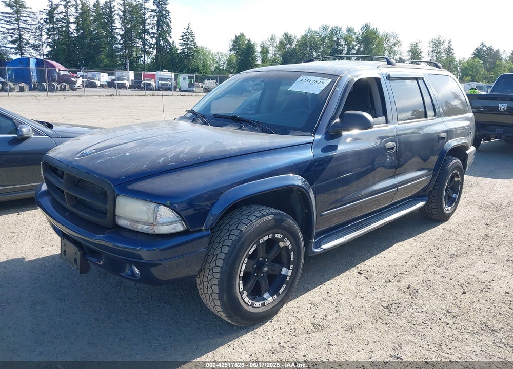 2001 DODGE DURANGO VIN: 1B4HS28N61F522880
