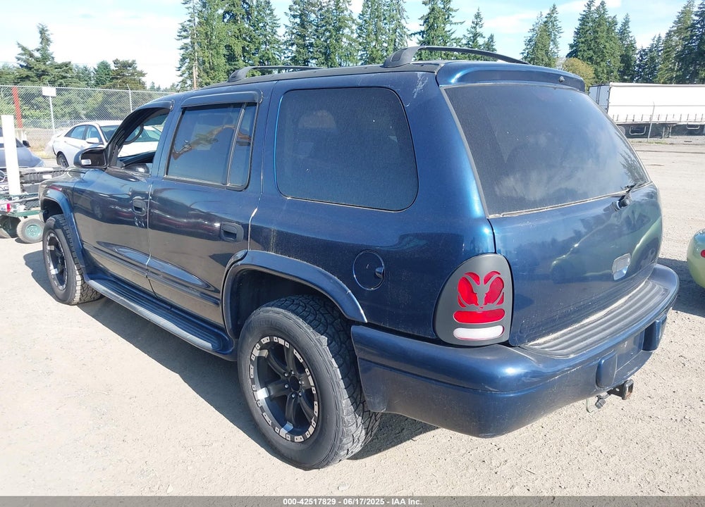 2001 DODGE DURANGO VIN: 1B4HS28N61F522880