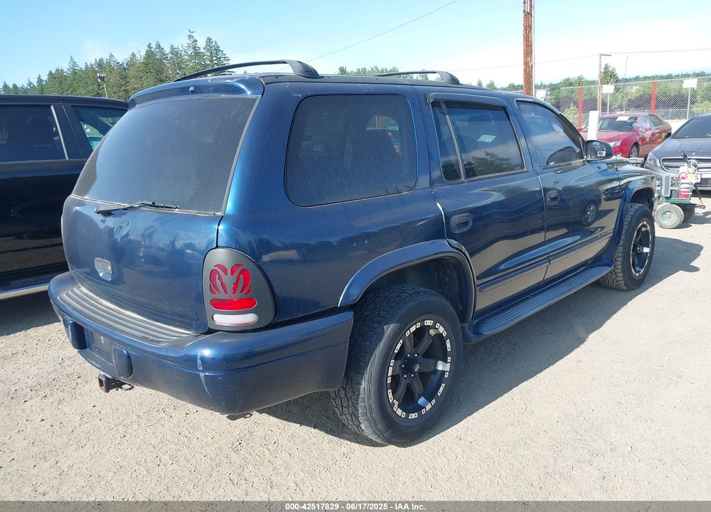2001 DODGE DURANGO VIN: 1B4HS28N61F522880