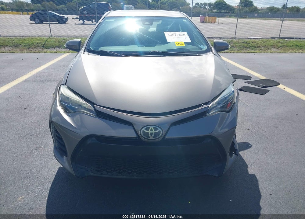 2017 TOYOTA COROLLA SE VIN: 5YFBURHE1HP679988
