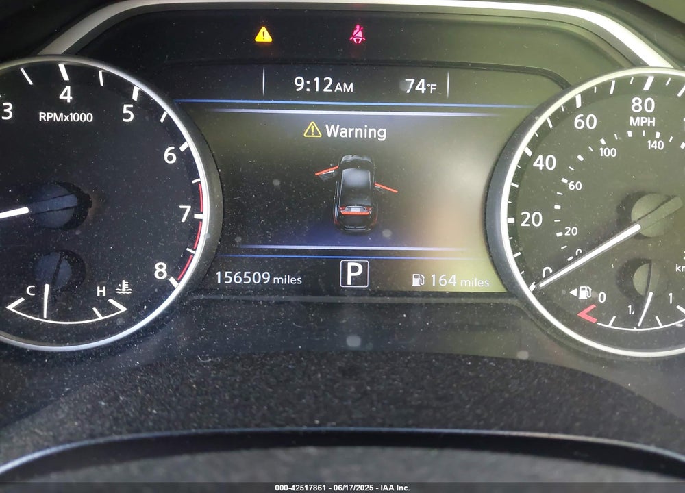 2017 NISSAN MAXIMA 3.5 SV VIN: 1N4AA6AP3HC427446