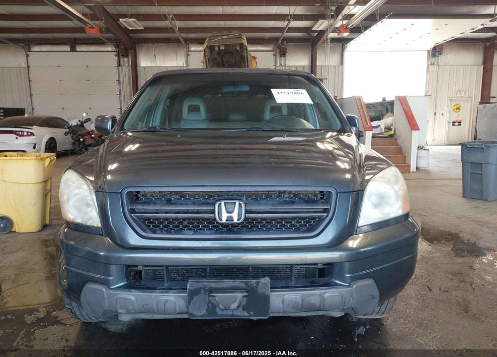 2005 HONDA PILOT EX-L VIN: 2HKYF18505H530616