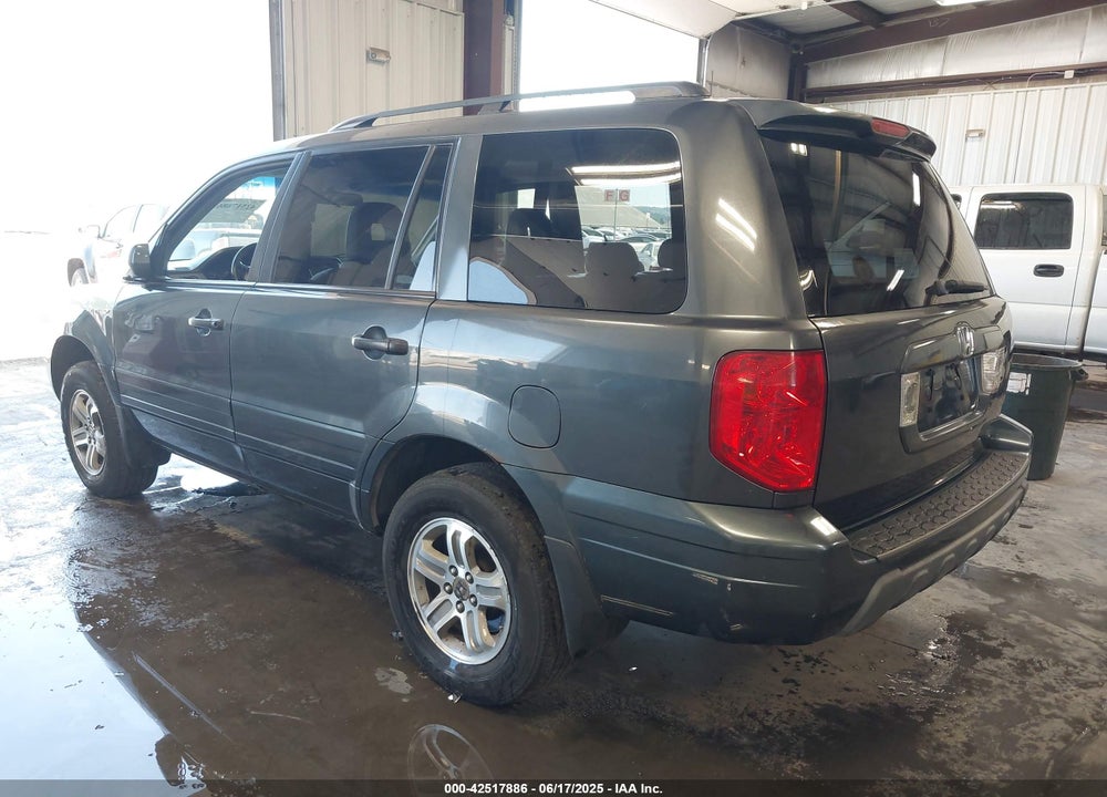 2005 HONDA PILOT EX-L VIN: 2HKYF18505H530616