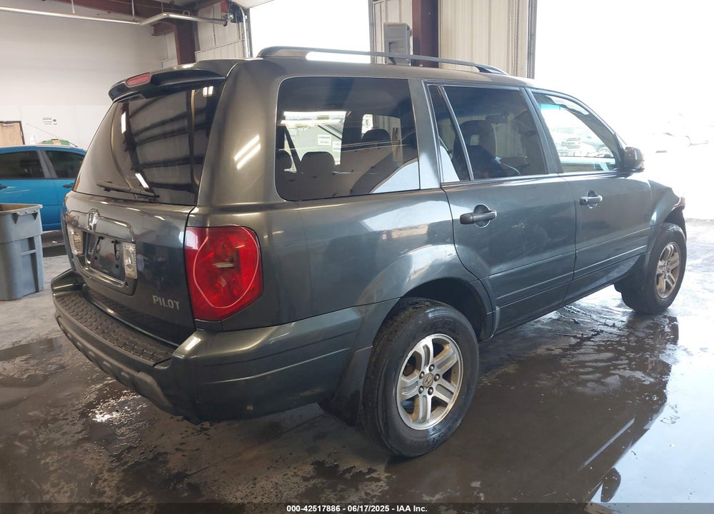 2005 HONDA PILOT EX-L VIN: 2HKYF18505H530616