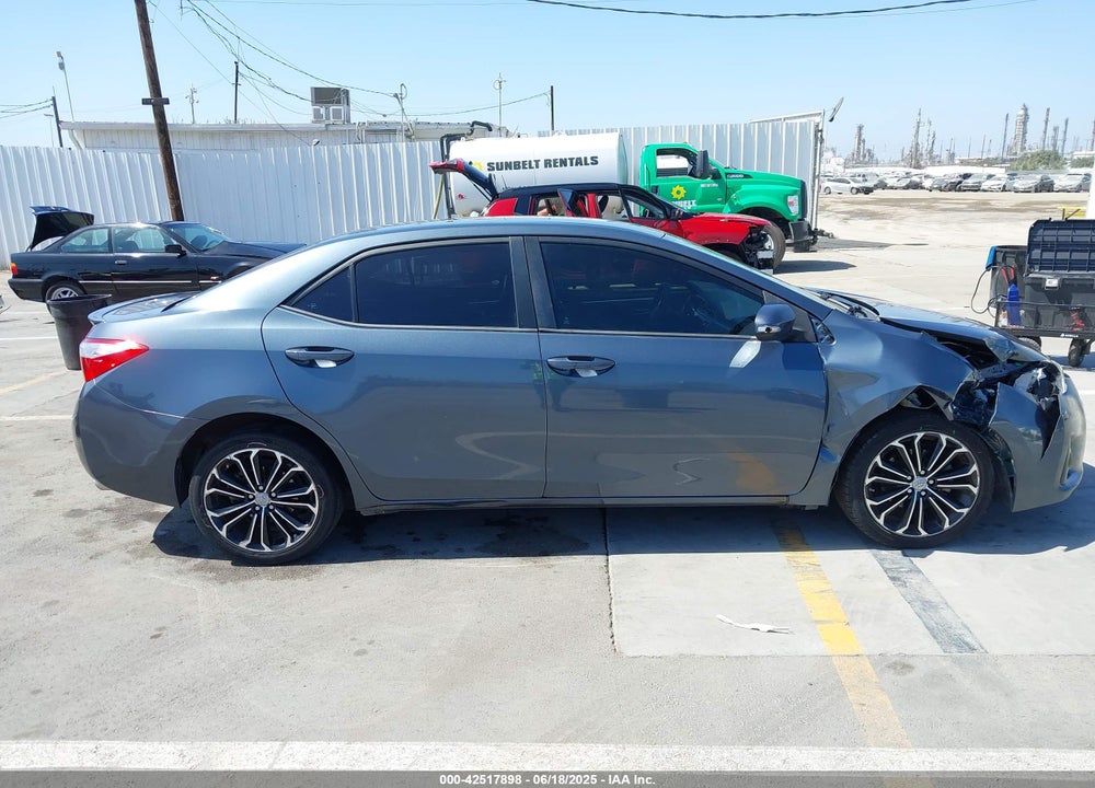2014 TOYOTA COROLLA S PLUS VIN: 2T1BURHE2EC022094