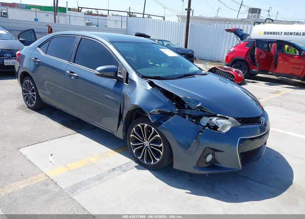 2014 TOYOTA COROLLA S PLUS VIN: 2T1BURHE2EC022094