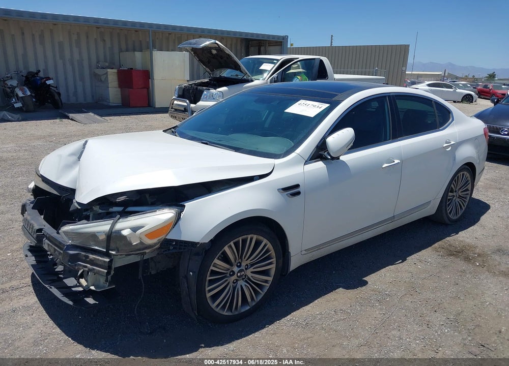 2016 KIA CADENZA LIMITED VIN: KNALN4D74G5214478