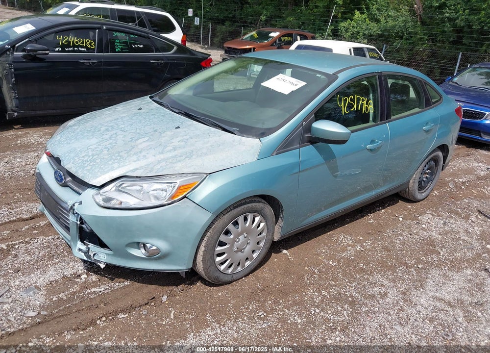 2012 FORD FOCUS SE VIN: 1FAHP3F25CL261609