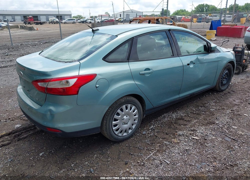2012 FORD FOCUS SE VIN: 1FAHP3F25CL261609