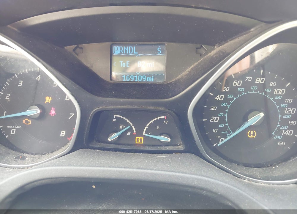 2012 FORD FOCUS SE VIN: 1FAHP3F25CL261609
