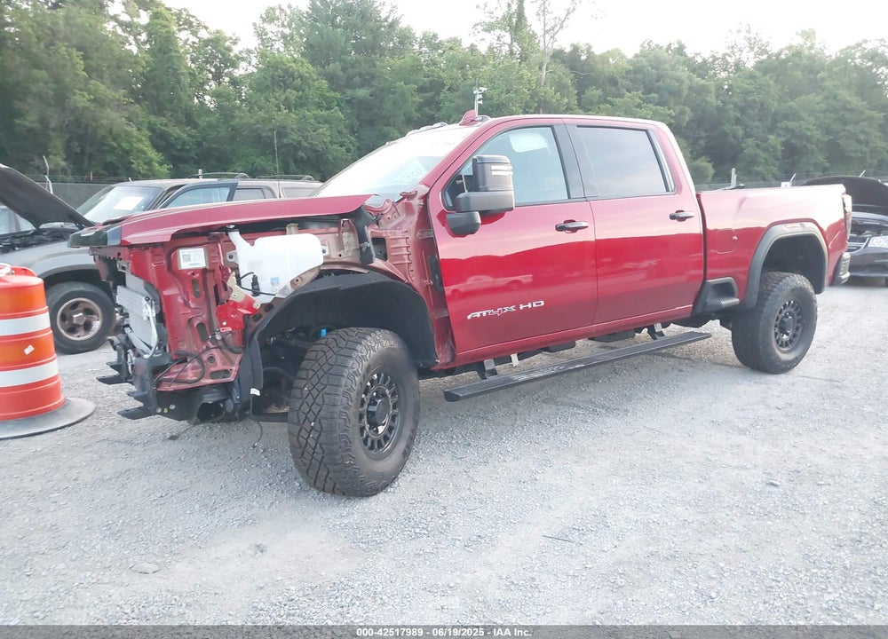2025 GMC SIERRA 2500HD 4WD  STANDARD BED AT4X VIN: 1GT4UZEY2SF150023