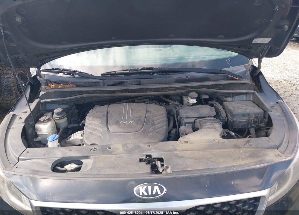 2016 KIA SEDONA EX VIN: KNDMC5C13G6099477