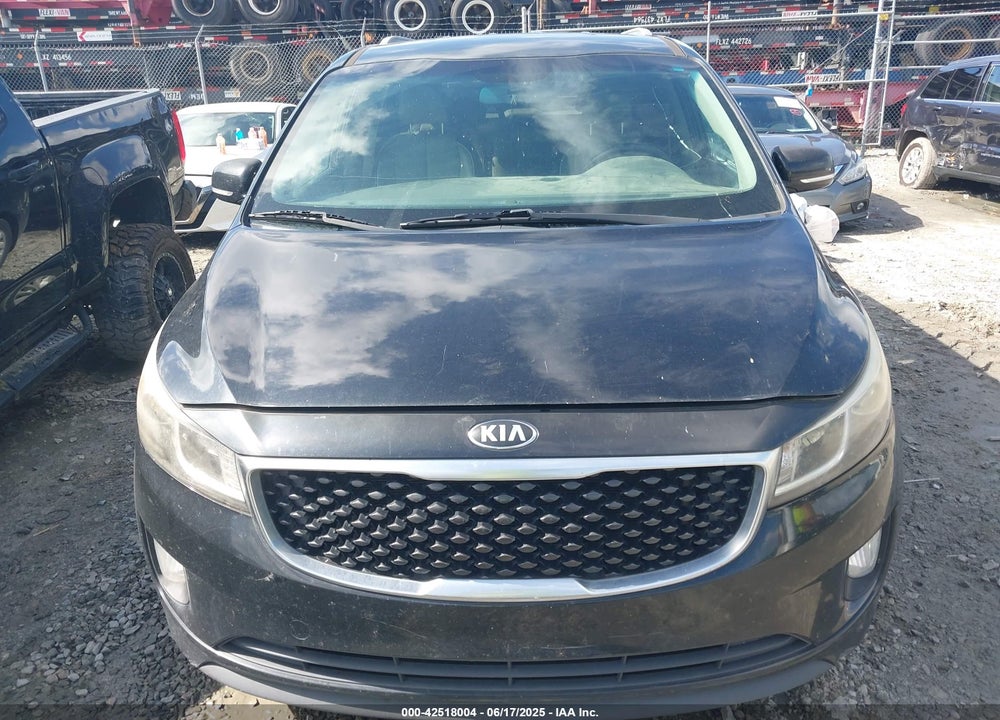 2016 KIA SEDONA EX VIN: KNDMC5C13G6099477
