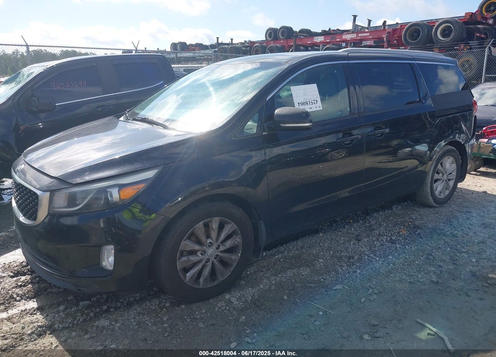2016 KIA SEDONA EX VIN: KNDMC5C13G6099477