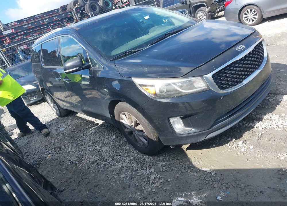 2016 KIA SEDONA EX VIN: KNDMC5C13G6099477