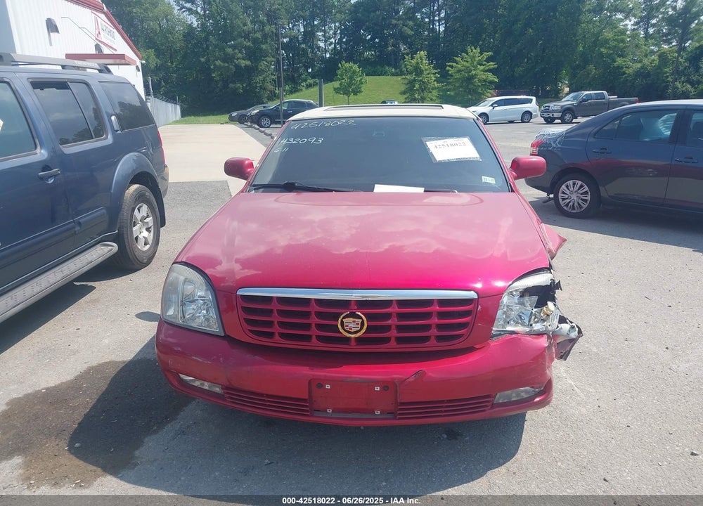 2003 CADILLAC DEVILLE DTS VIN: 1G6KF57933U154047