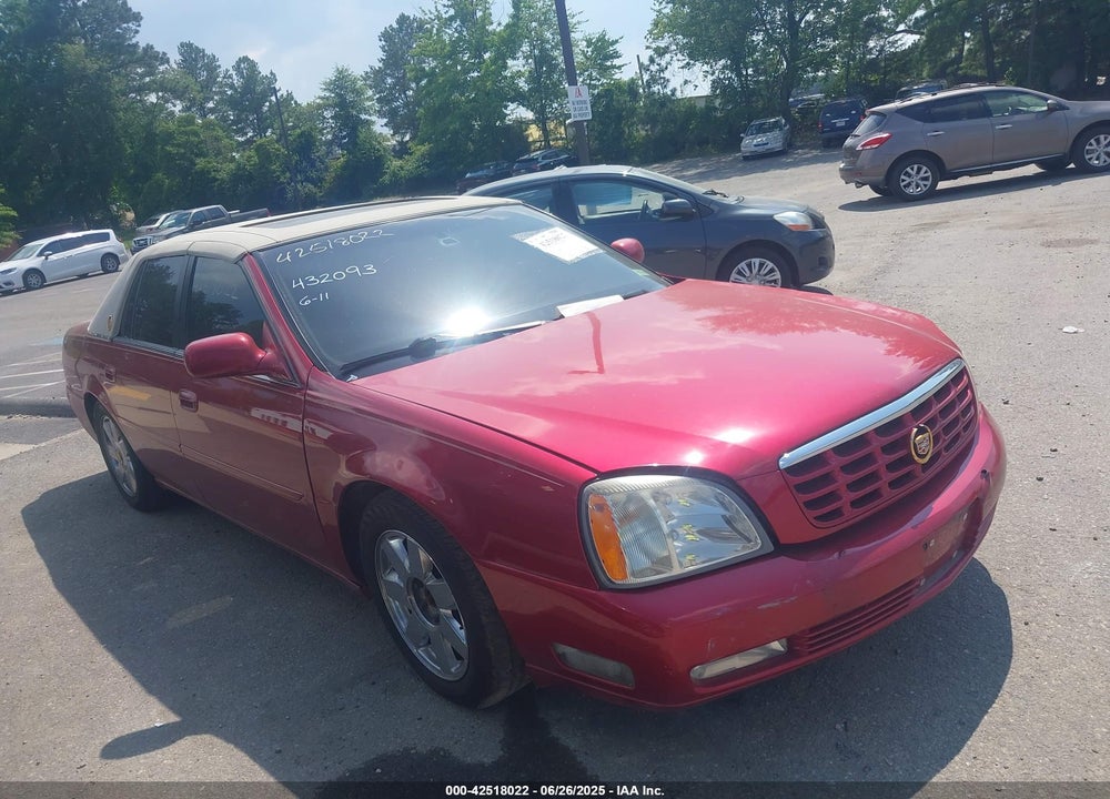 2003 CADILLAC DEVILLE DTS VIN: 1G6KF57933U154047
