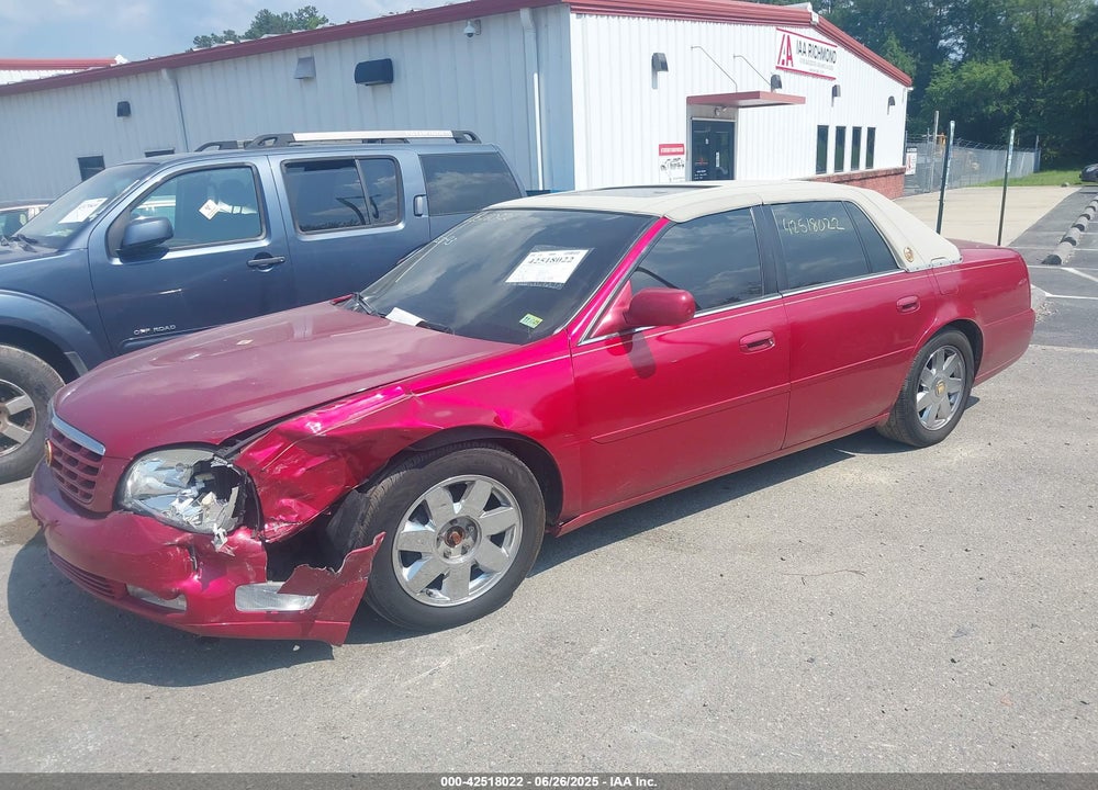 2003 CADILLAC DEVILLE DTS VIN: 1G6KF57933U154047