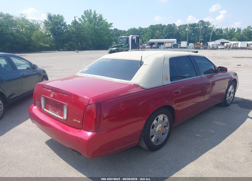 2003 CADILLAC DEVILLE DTS VIN: 1G6KF57933U154047