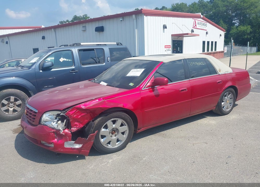 2003 CADILLAC DEVILLE DTS VIN: 1G6KF57933U154047