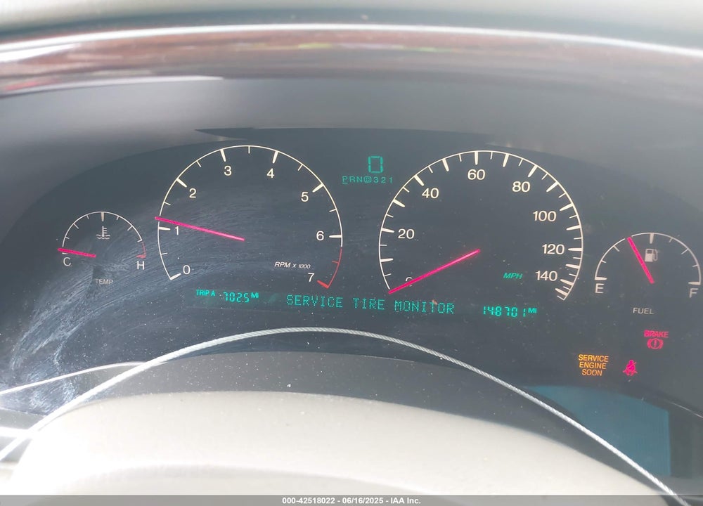 2003 CADILLAC DEVILLE DTS VIN: 1G6KF57933U154047