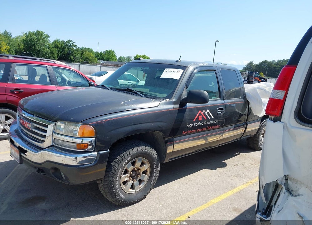 2004 GMC SIERRA 1500 SLT VIN: 1GTEK19T44E212539