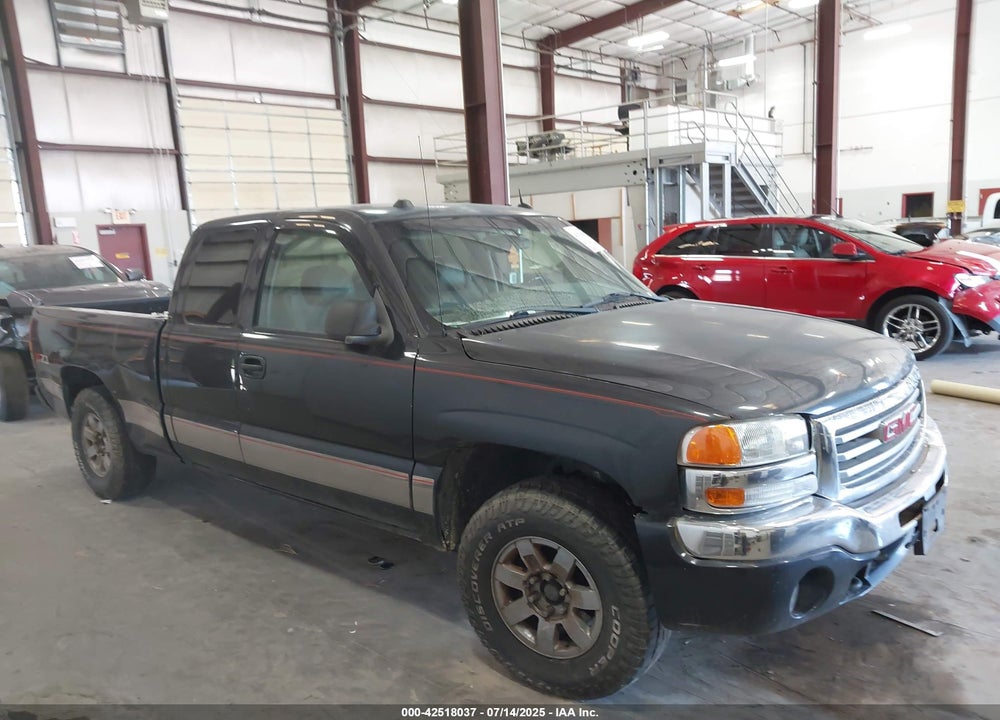 2004 GMC SIERRA 1500 SLT VIN: 1GTEK19T44E212539