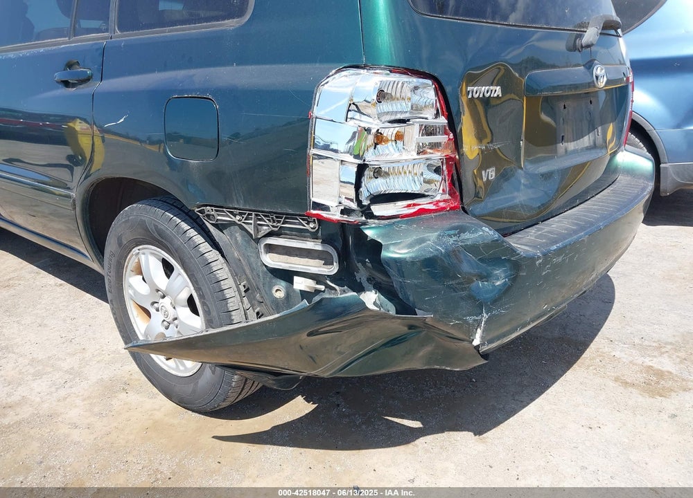 2001 TOYOTA HIGHLANDER V6 VIN: JTEGF21A710019612