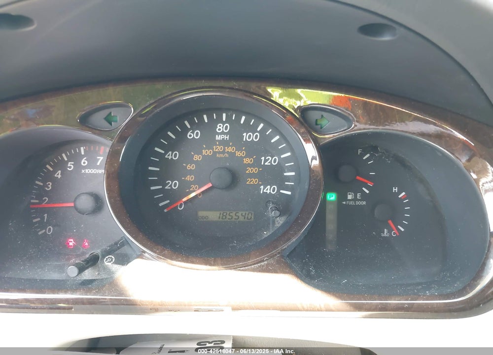 2001 TOYOTA HIGHLANDER V6 VIN: JTEGF21A710019612