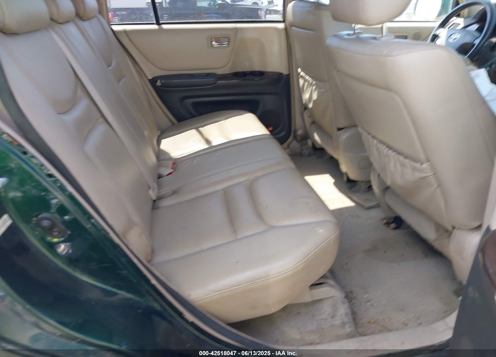 2001 TOYOTA HIGHLANDER V6 VIN: JTEGF21A710019612