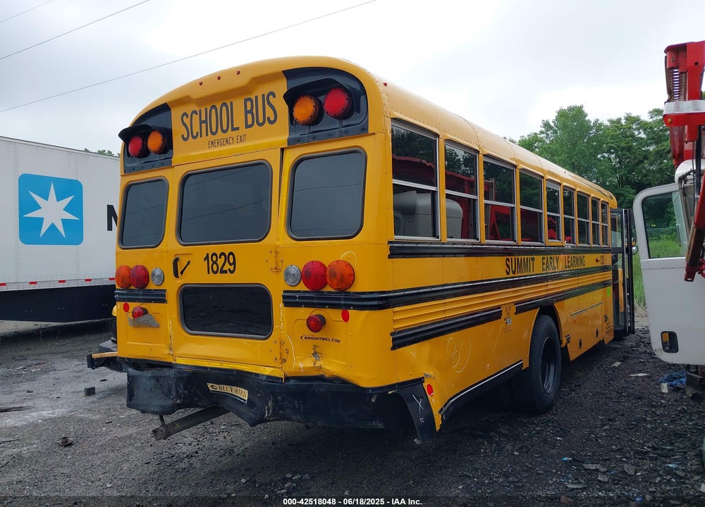 2018 BLUE BIRD SCHOOL BUS / TRANSIT BUS VIN: 1BAKCCPA3JF337013