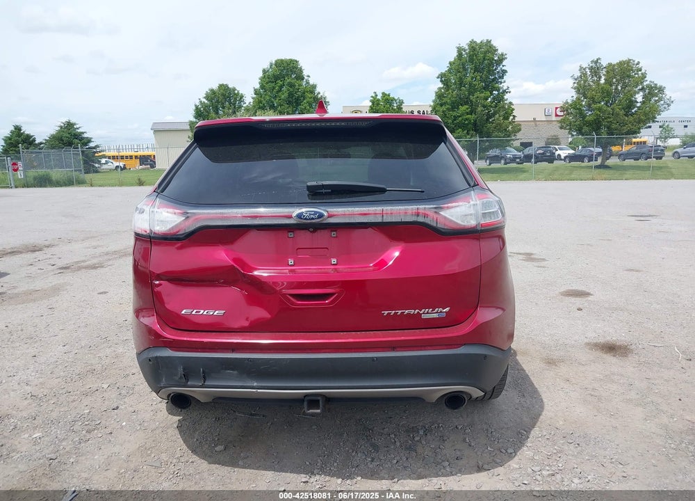 2016 FORD EDGE VIN: 2FMPK4K93GBB61491