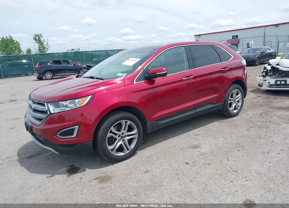 2016 FORD EDGE VIN: 2FMPK4K93GBB61491