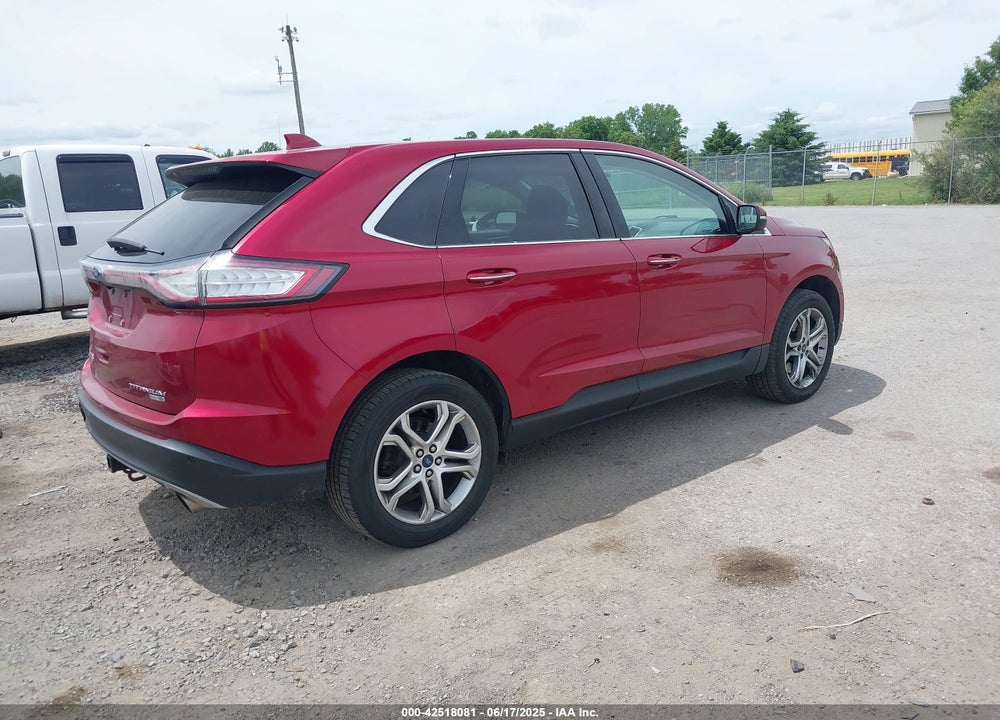 2016 FORD EDGE VIN: 2FMPK4K93GBB61491