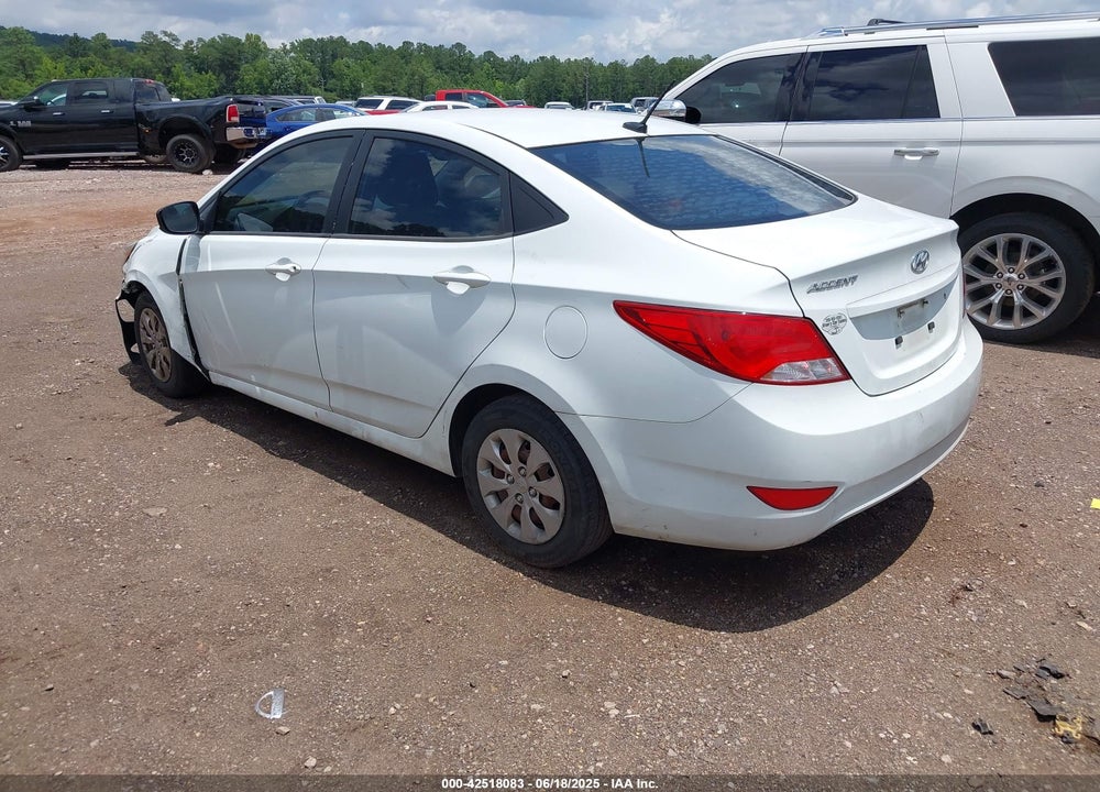 2015 HYUNDAI ACCENT GLS VIN: KMHCT4AE2FU878533