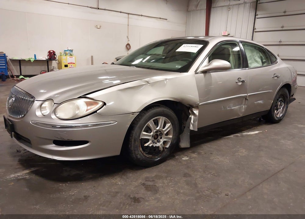 2008 BUICK LACROSSE CX VIN: 2G4WC582781192212