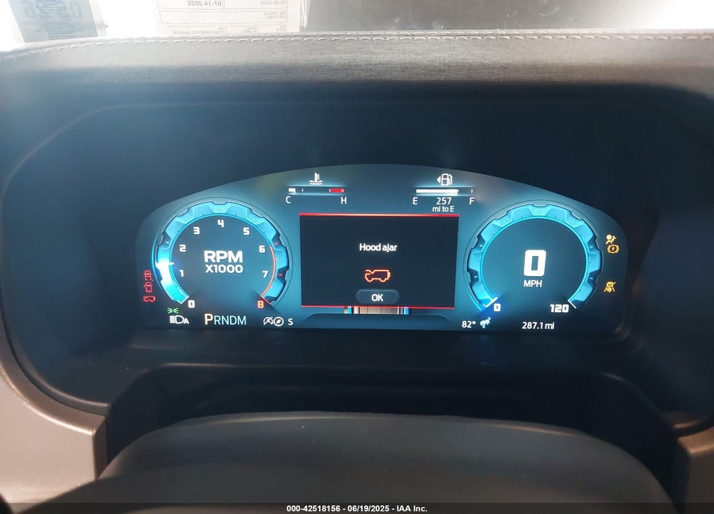 2025 FORD BRONCO VIN: 1FMEE8BPXSLA68836