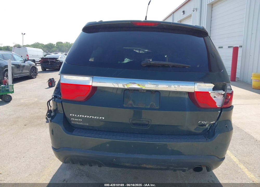 2011 DODGE DURANGO VIN: 1D4RE4GG3BC734056